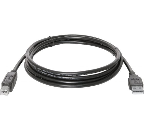 Кабель Defender USB04-06p.bag (83763) USB2.0 для соединения 1.8м AM/BM пакет
