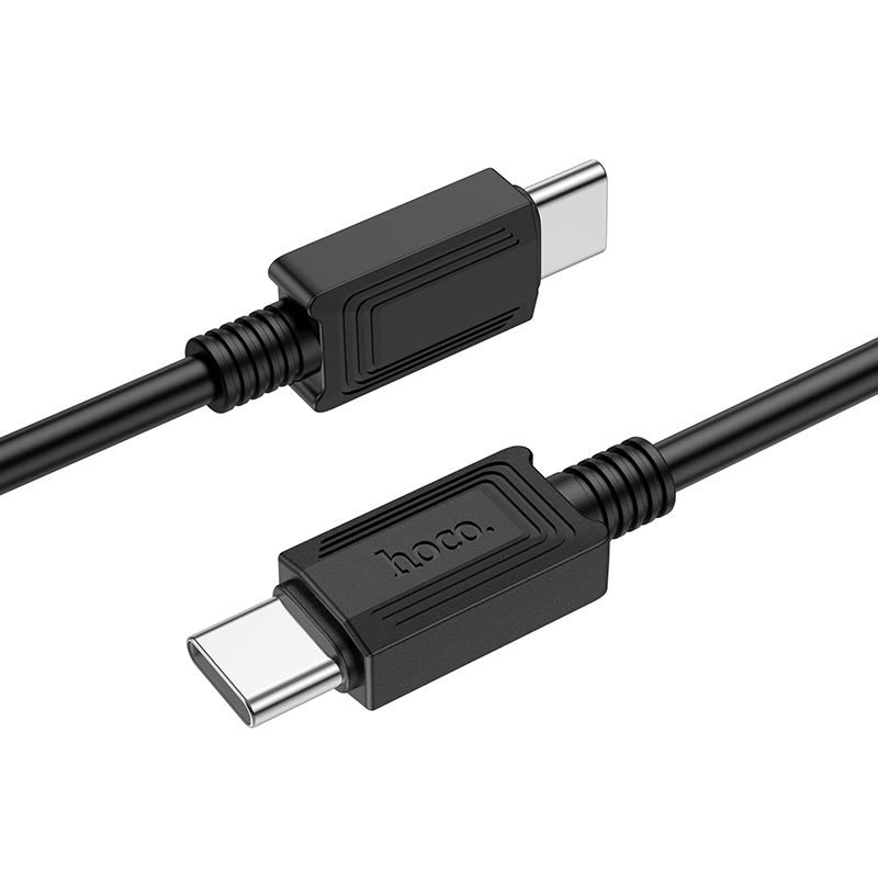 Дата-кабель HOCO X73 Type-C + Type-C 60W 1м (чёрный)