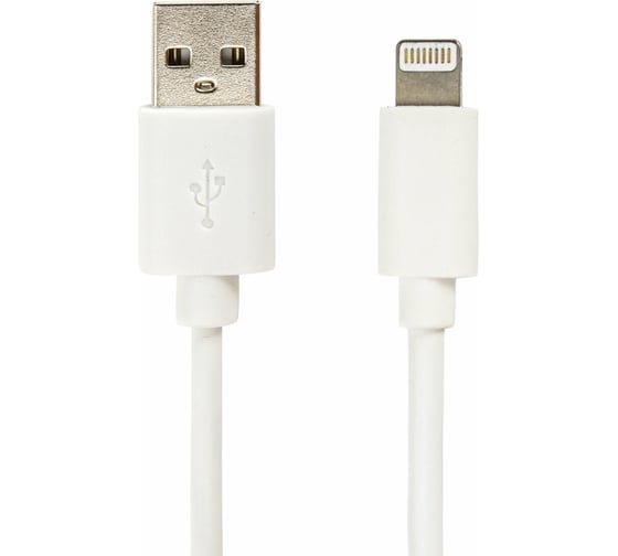 Кабель SONNEN 513559 USB2.0-Lightning, 1м медь белый