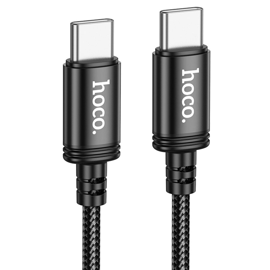 Дата-кабель HOCO X91 Radiance 60W charging data cable for Type-C to Type-C(L=3M) черный