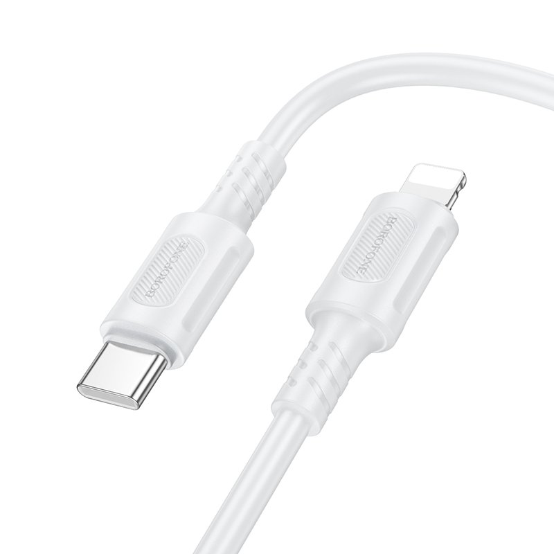 Кабель Borofone BX111 Lightning/Type-C White