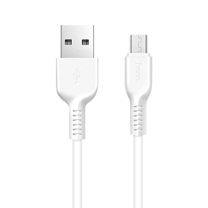 Дата-кабель HOCO X20 Flash micro 3м (белый)