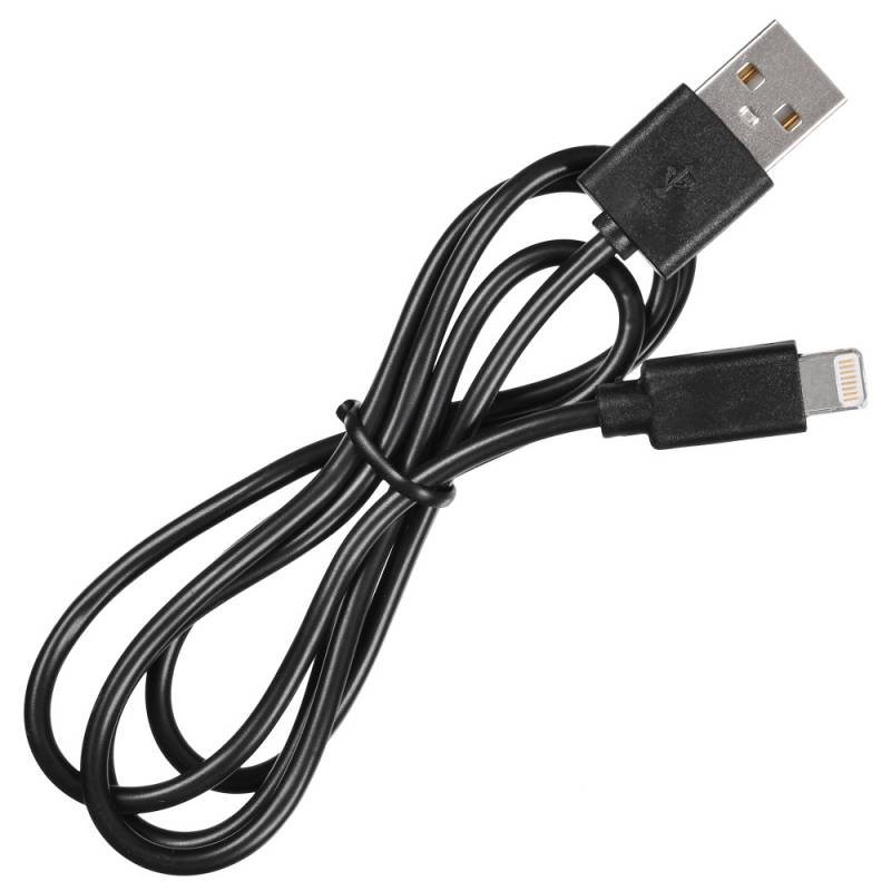 Дата-кабель Buro BHP Lightning 0.8 Lightning 0.8м черный