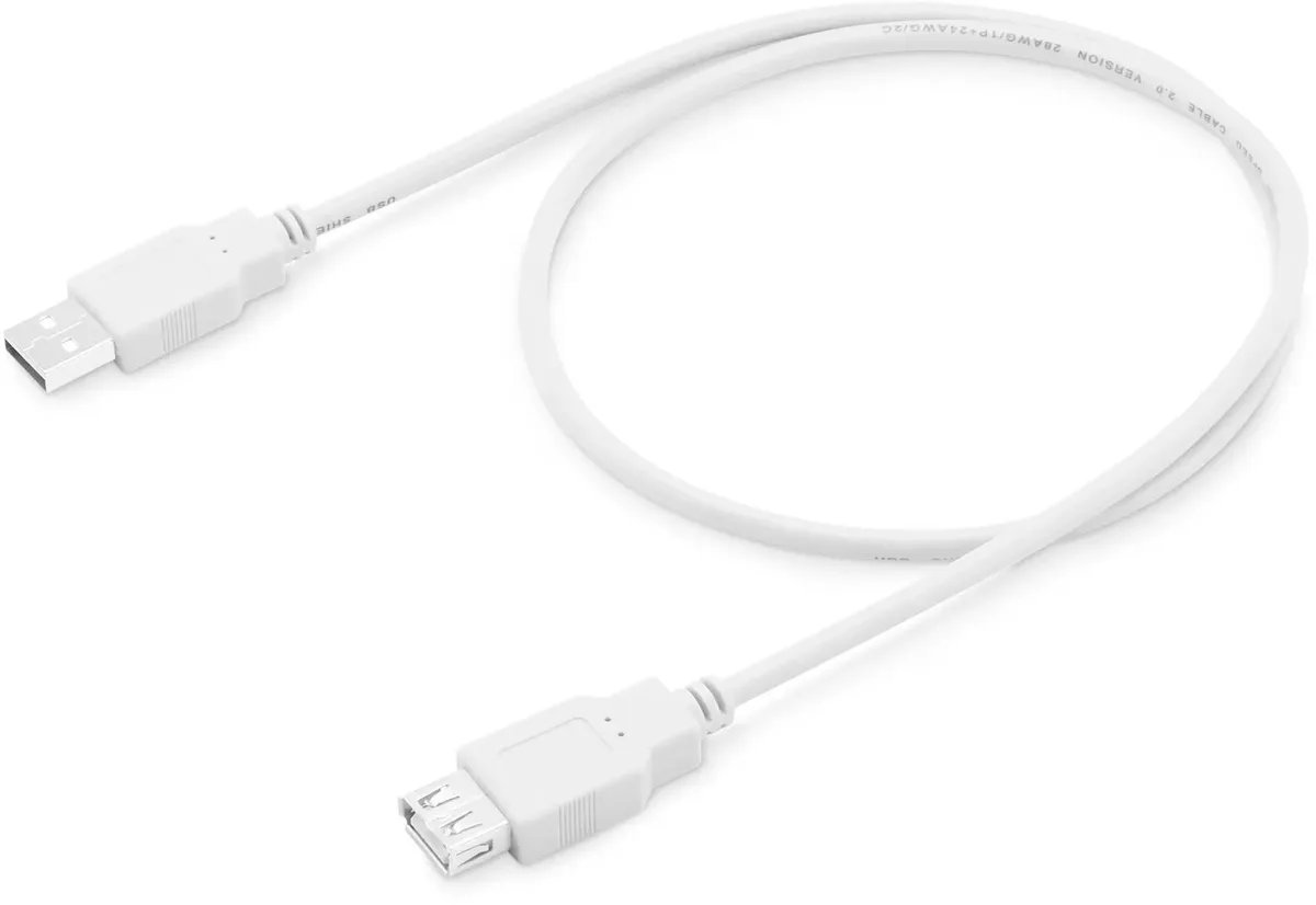 Кабель-удлинитель Buro USB2.0-AM-AF-0,75M USB2.0 USB A (m)/USB A (f) 0.75м