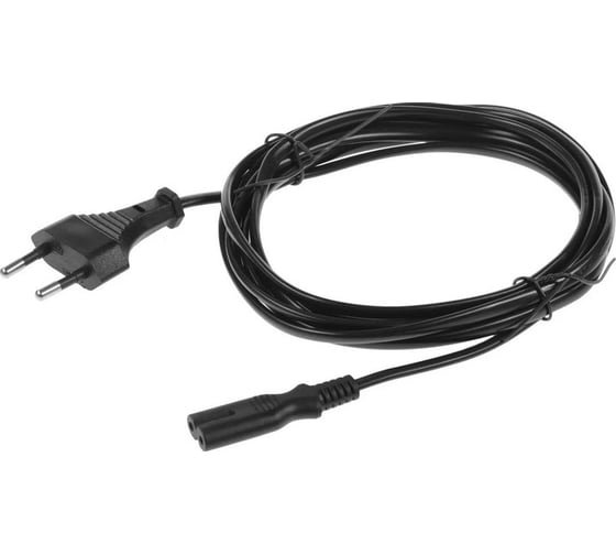 Кабель Buro BU-PCAB-3-2PIN IEC C7 2-pin Евровилка 3м