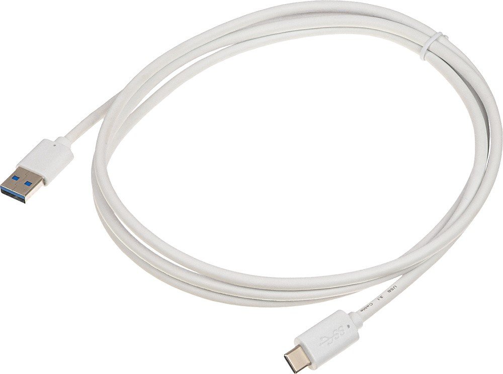 Дата-кабель Buro (BHP USB-TPC-1.8W) Type-C 1.8м белый