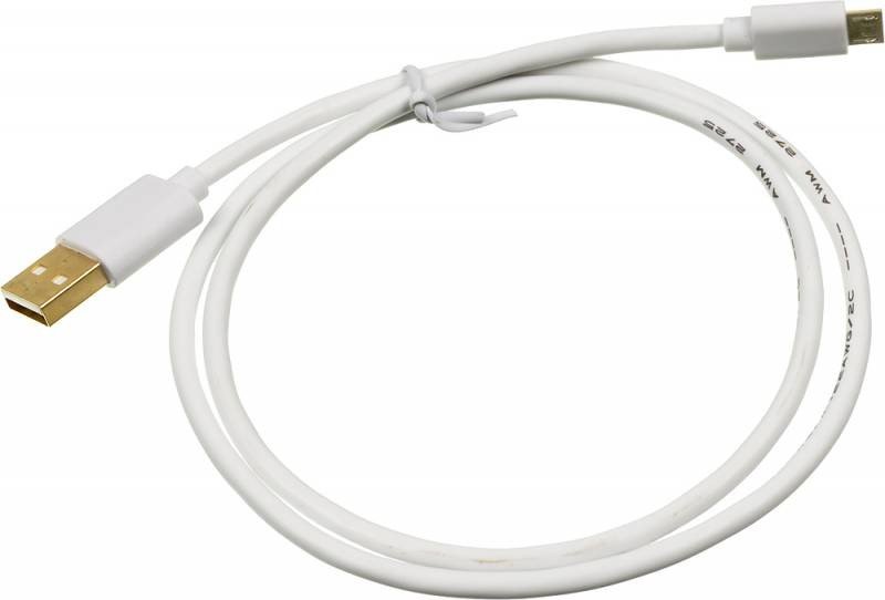Дата-кабель 2A Square micro 0.75м белый