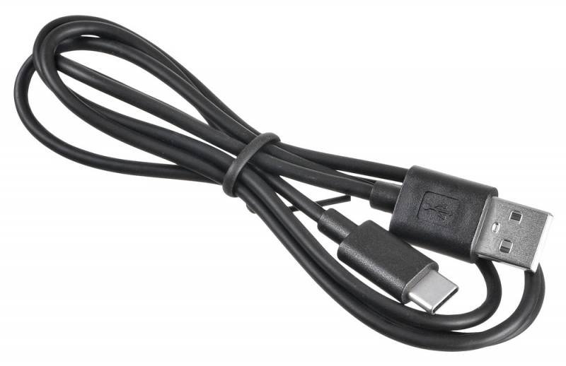 Дата-кабель Buro BHP USB-C 1M Type-C 1м черный