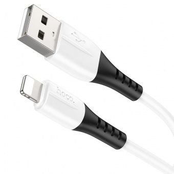 Дата-кабель HOCO X82 Lightning, 1м (белый)