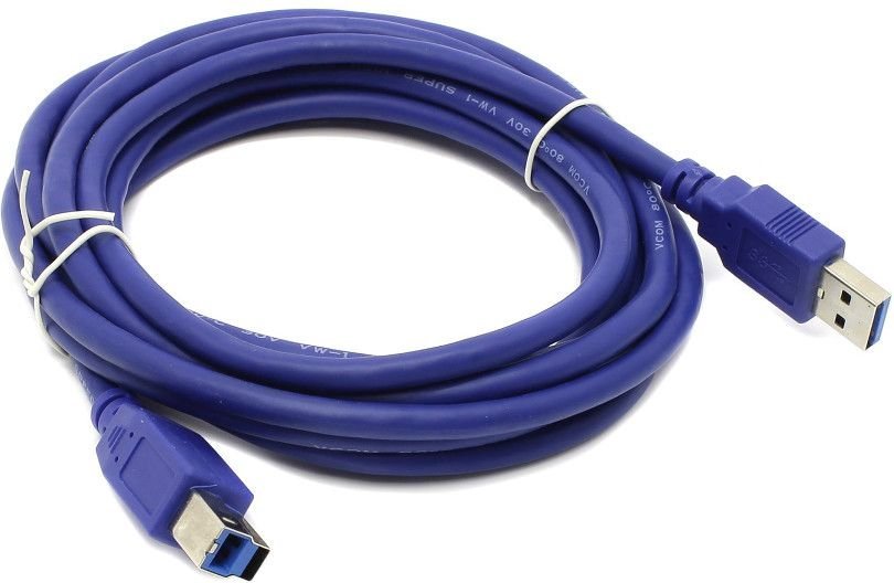 Кабель Vcom VUS7070-3M USB3.0 Am/Bm 3m