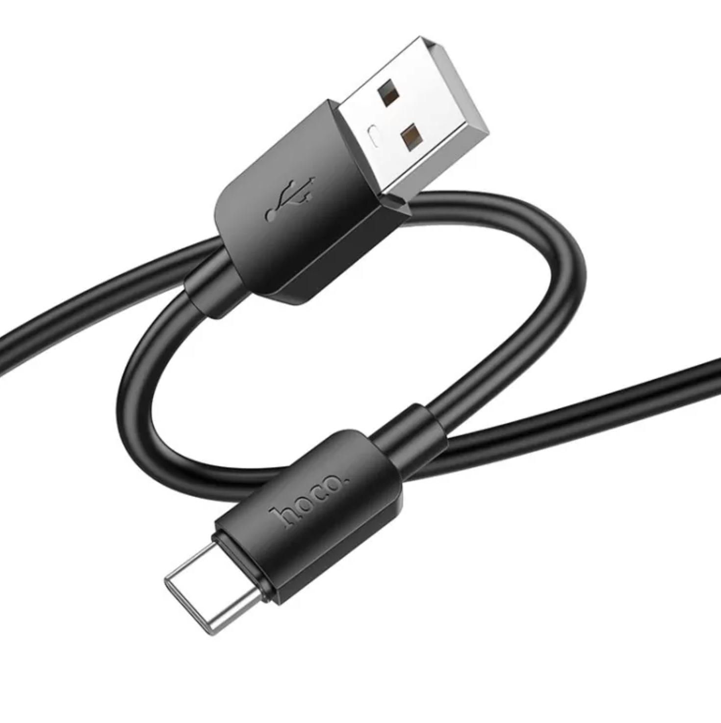 Дата-кабель HOCO X96 Hyper 27W charging data cable Type-C (черный)