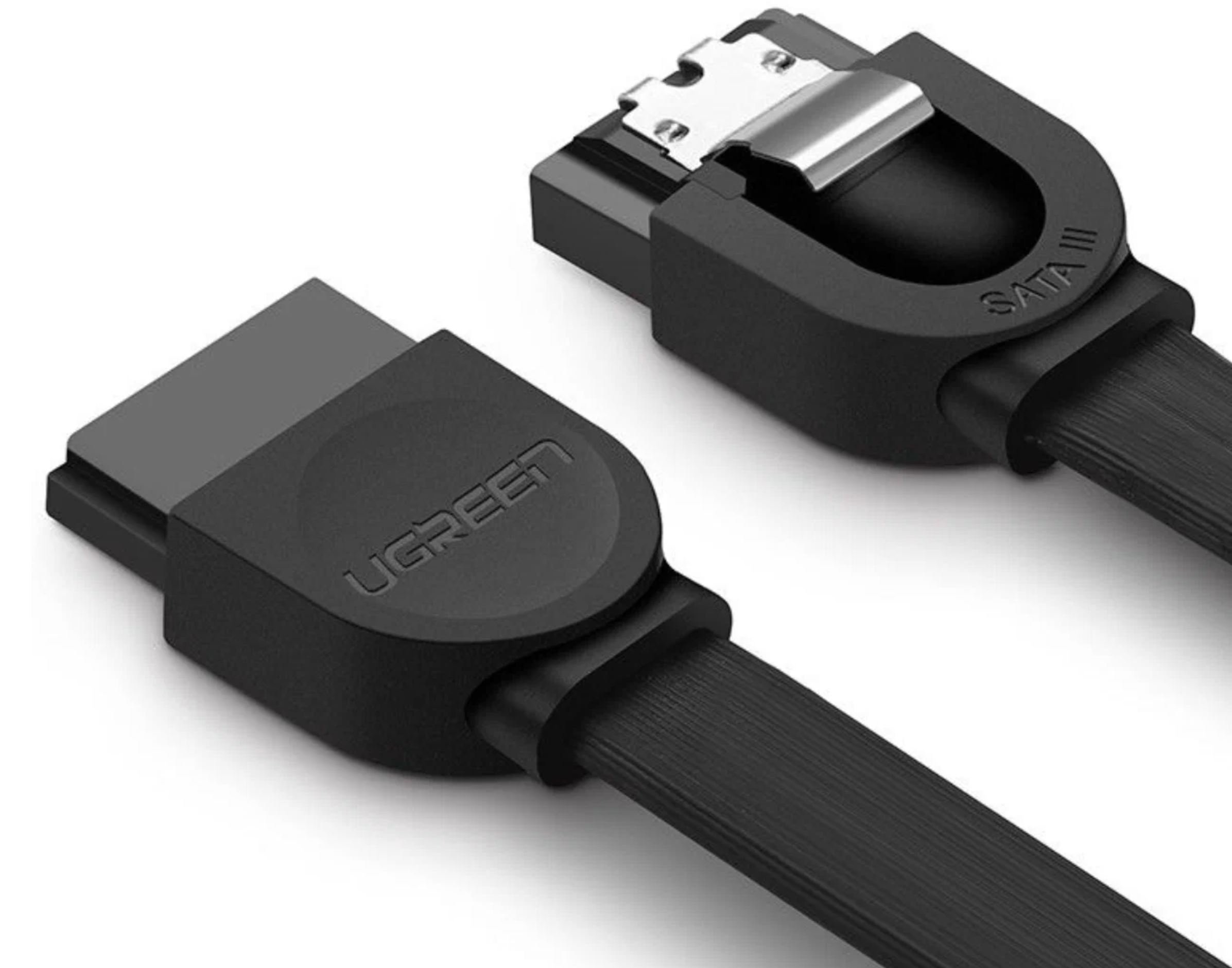 Кабель UGREEN US217 30796 SATA 3 Data Cable 0.5m Black