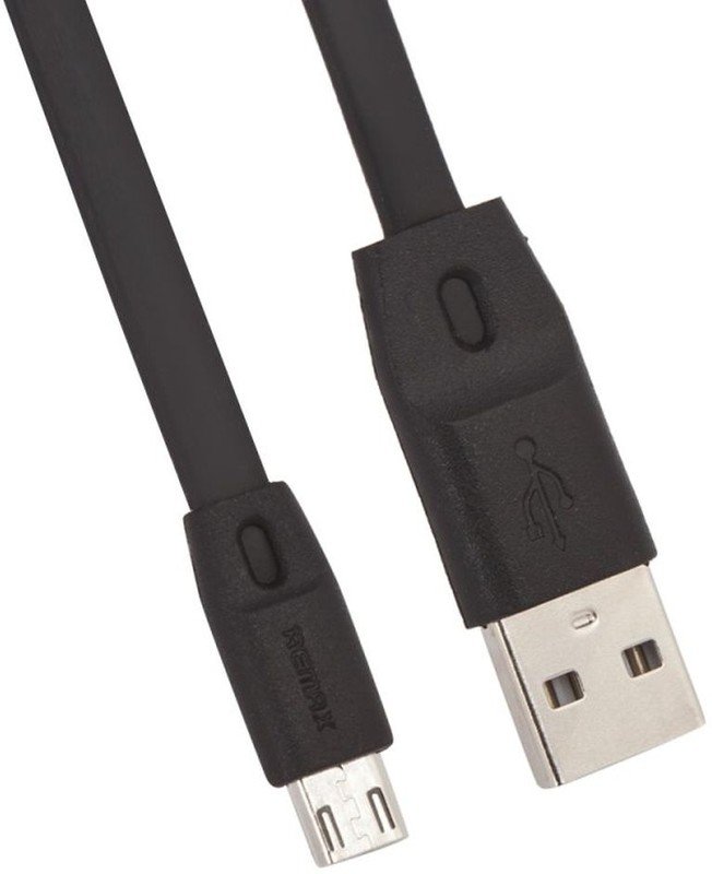 USB кабель REMAX RC-001m Full Speed MicroUSB, 2.4А, 2м, TPE черный