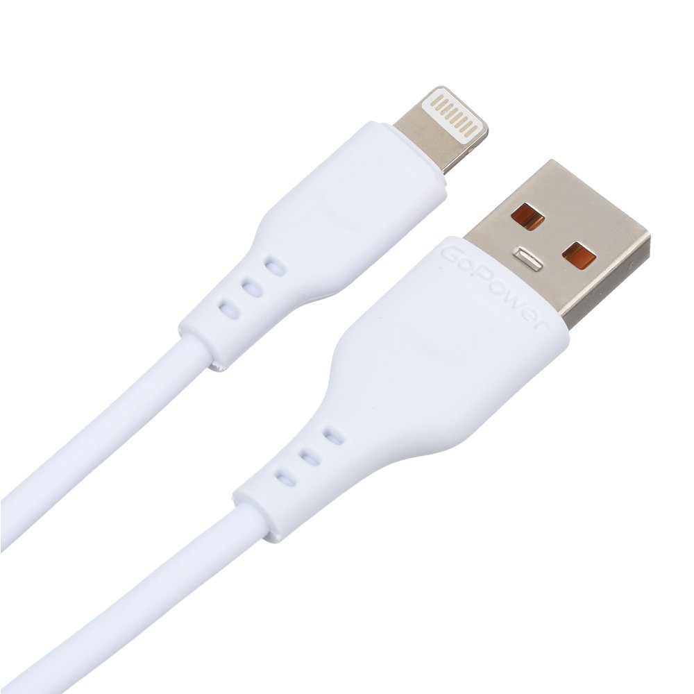 Кабель GoPower GP01L 00-00018567 USB m-Lightning m 1.0м