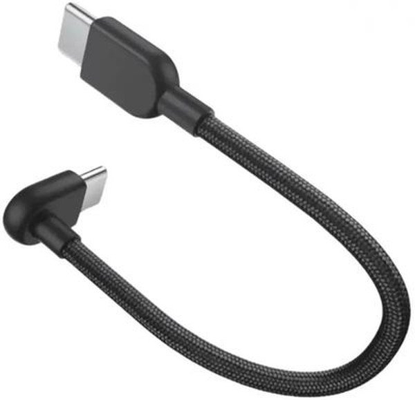 Кабель Xiaomi 3A Braided USB-C to USB-C Cable (10cm)