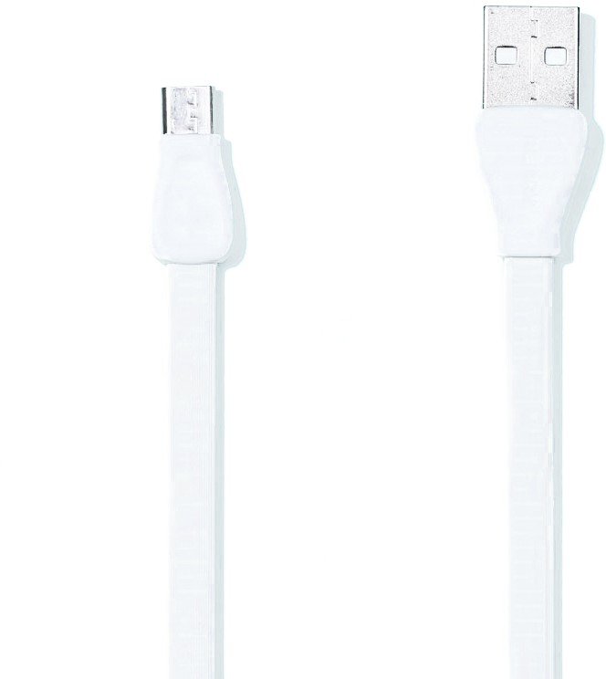 USB кабель REMAX RC-028m Martin MicroUSB, 1м, TPE белый