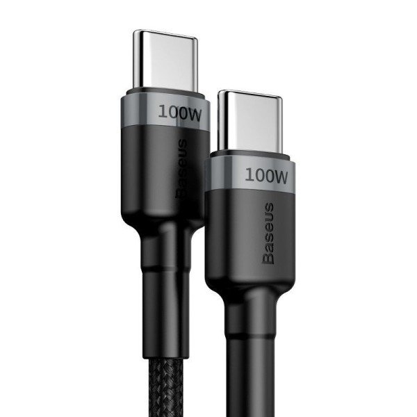 Дата-кабель Baseus USB-C->-C CL 100W 2m GR(черный)