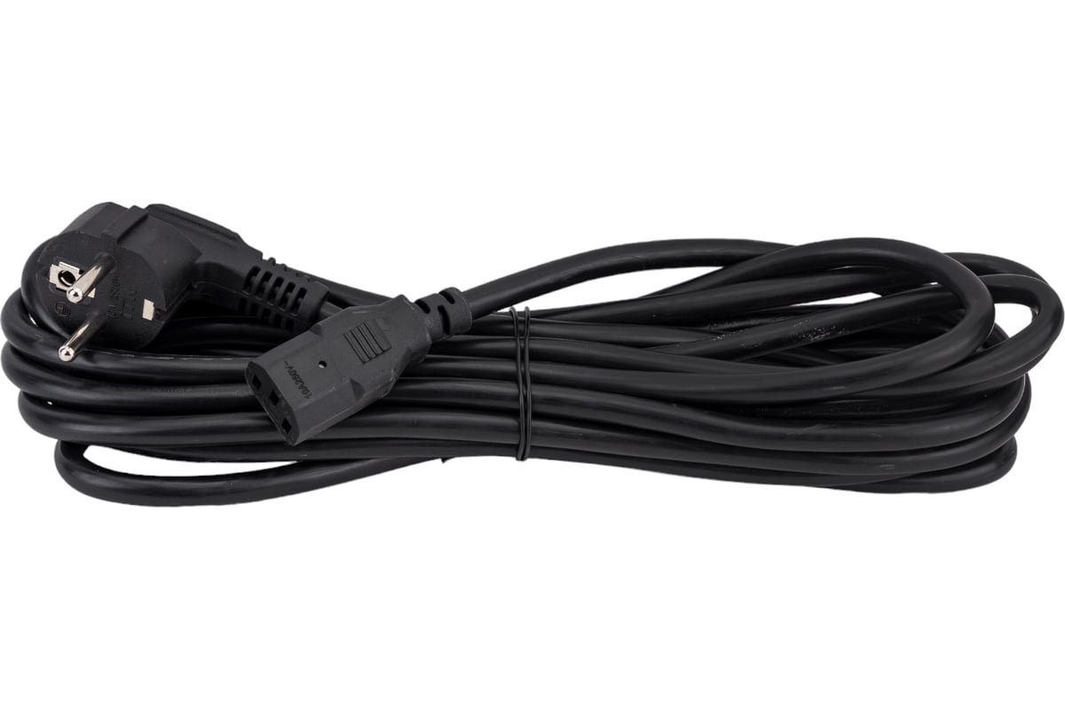 Кабель электропитания ITK PC-C13D-5M PDU 3х1,5 5м с разъёмами С13 нем.ст