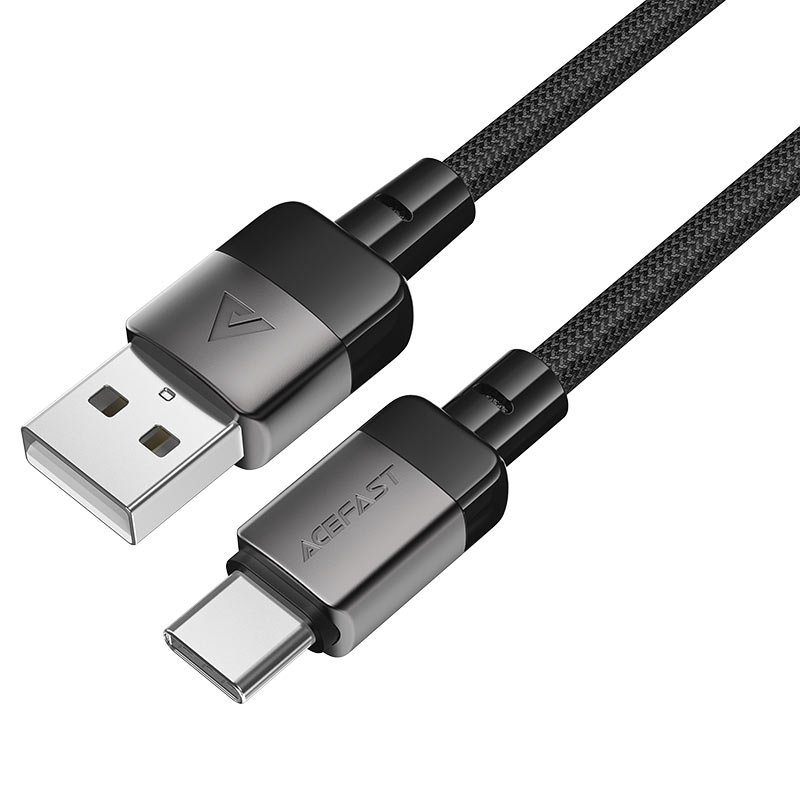Дата-кабель ACEFAST C9-04 USB-A to USB-C charging data cable 1,2м (черный)
