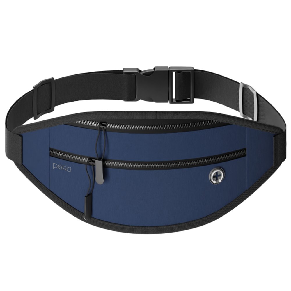 Спортивная сумка на пояс Pero SB02 SPORTS BELT синяя
