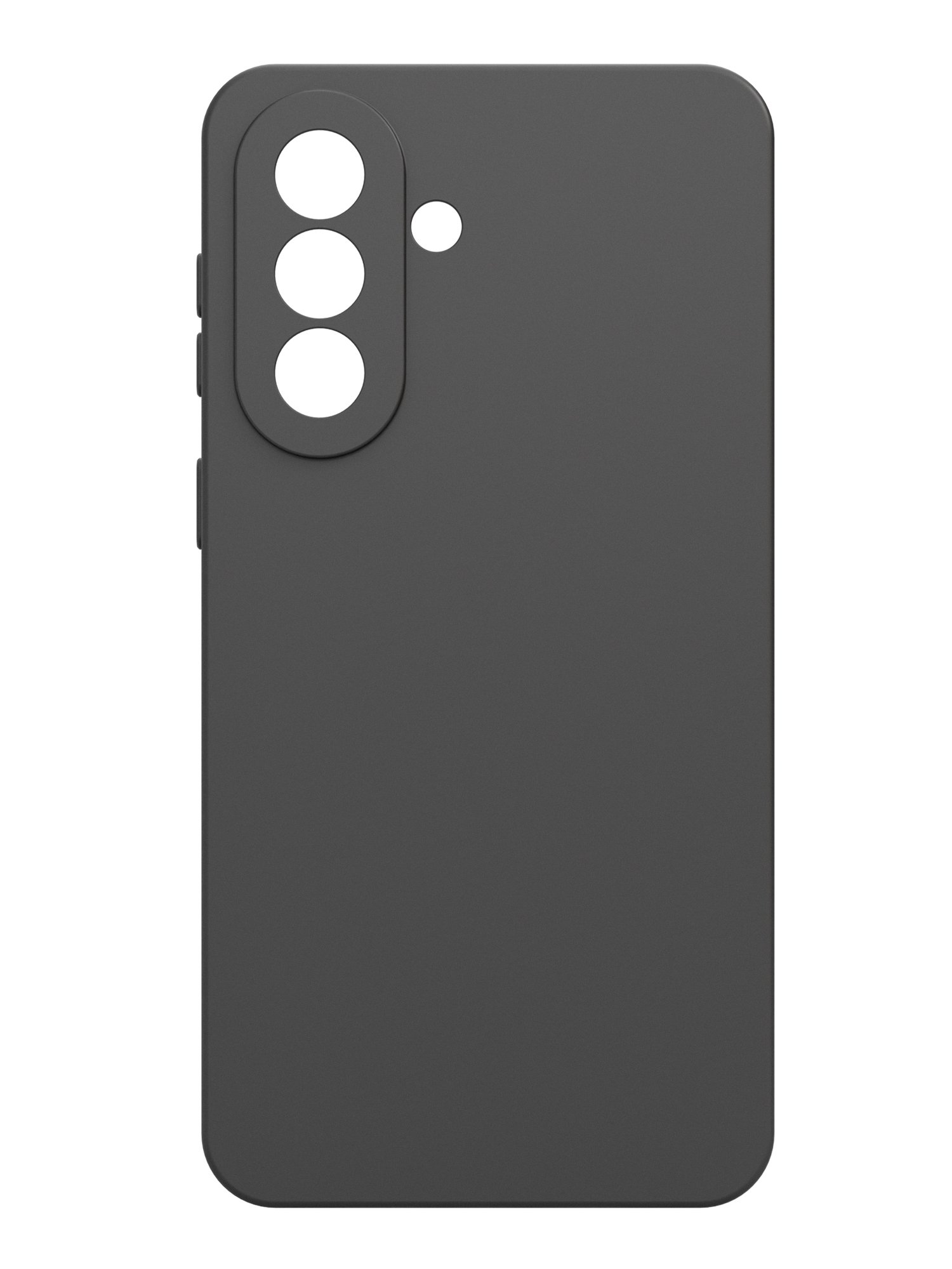 Чехол Silicone Case матовый для Samsung Galaxy A37 черный