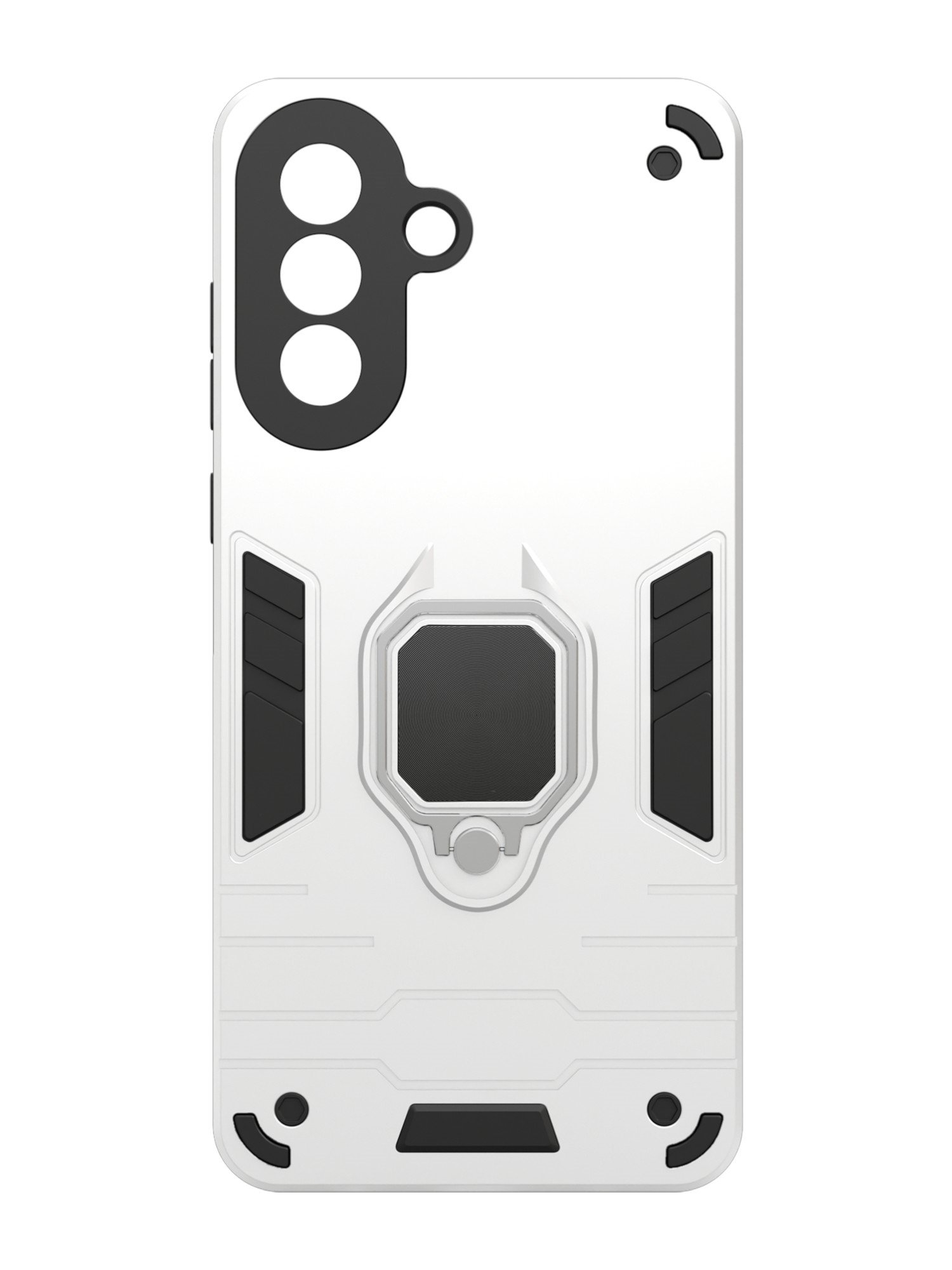 Чехол Anti-shock case для Samsung Galaxy A57 серебристый