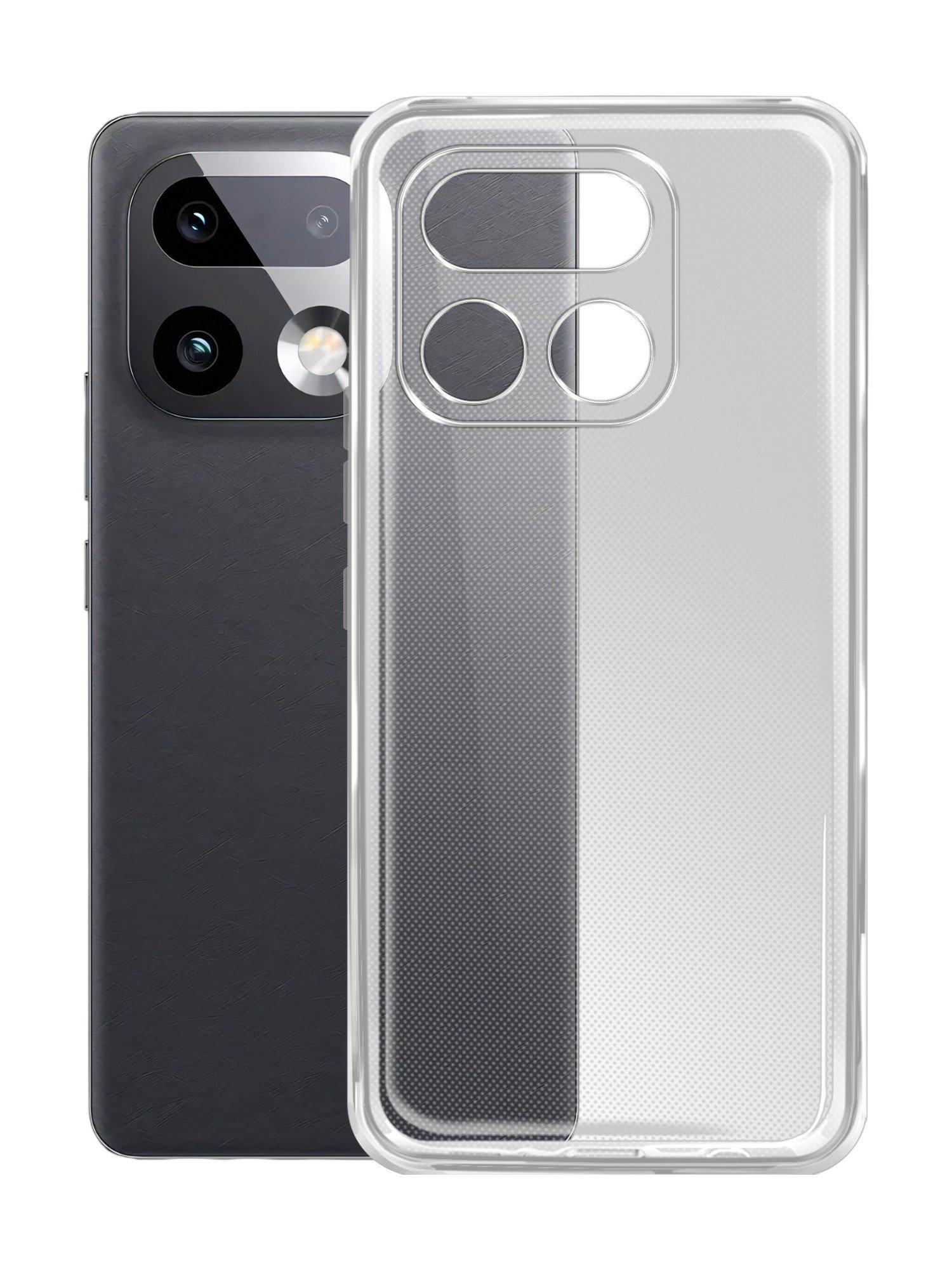 Чехол силиконовый для Realme 16 Pro+ прозрачный