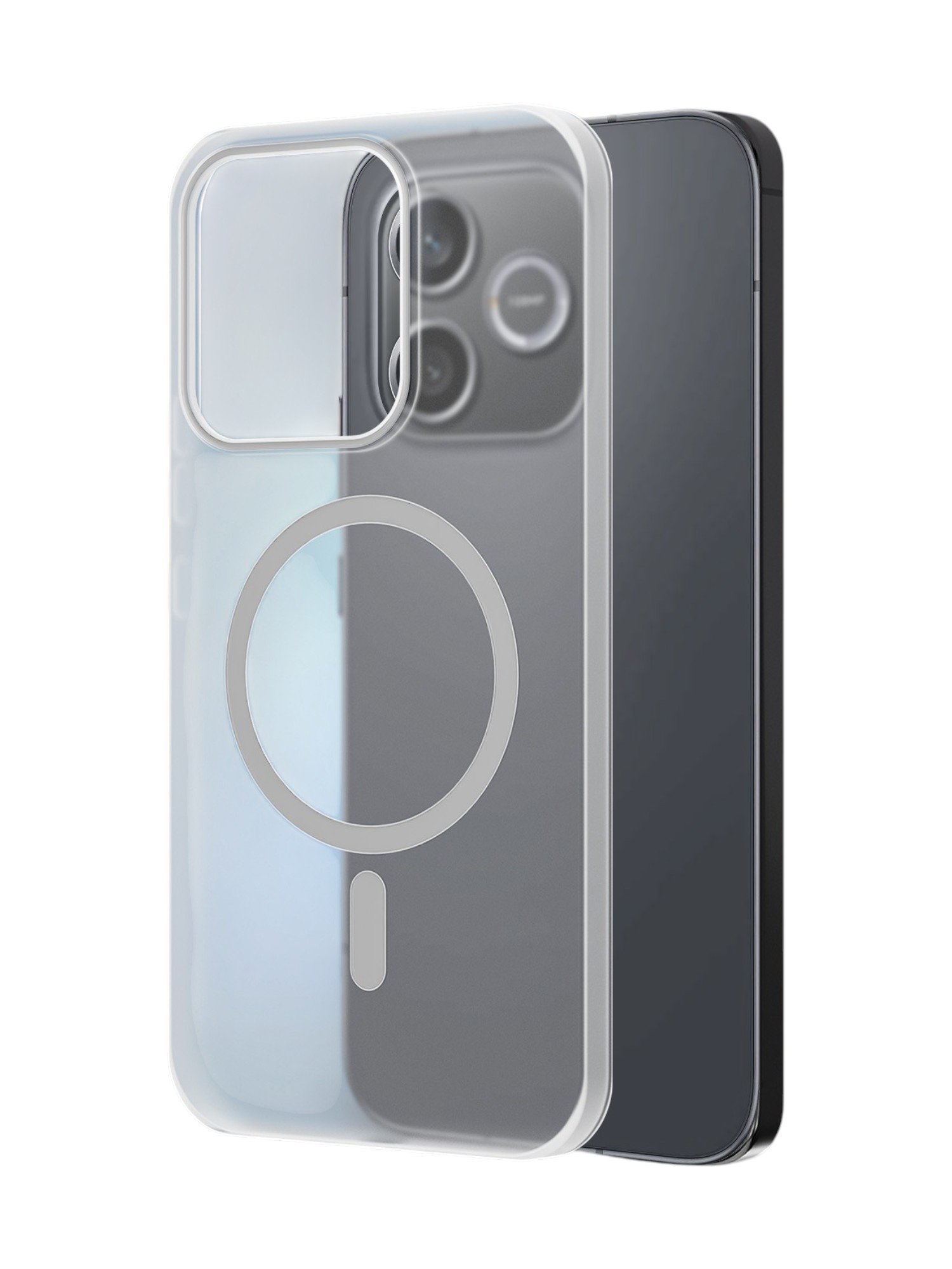 Чехол Ice Magnet Case для Honor 600 Lite прозрачный матовый