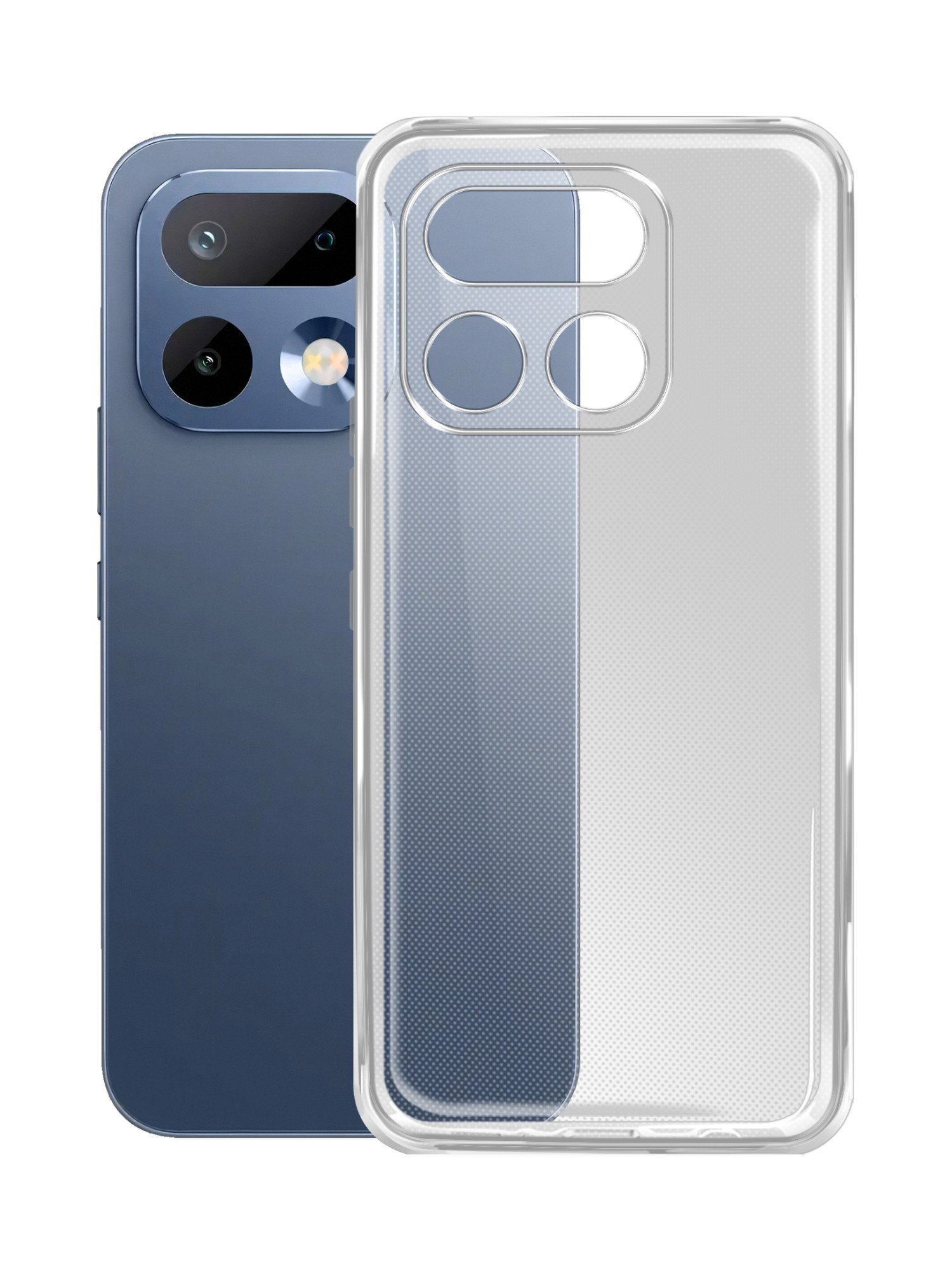 Чехол силиконовый для Realme 16 Pro прозрачный