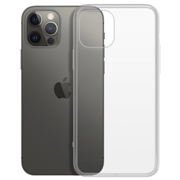 Чехол-накладка Krutoff Clear Case для iPhone 12 Pro Max