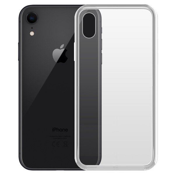 Чехол-накладка Krutoff Clear Case для iPhone XR