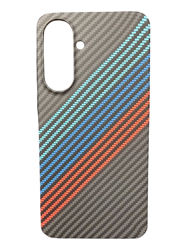 Чехол пластиковый под Carbon Samsung A36 BMW