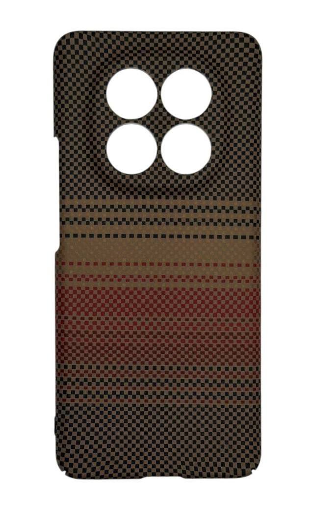 Чехол пластиковый под Carbon Xiaomi Redmi Note 15 Медный