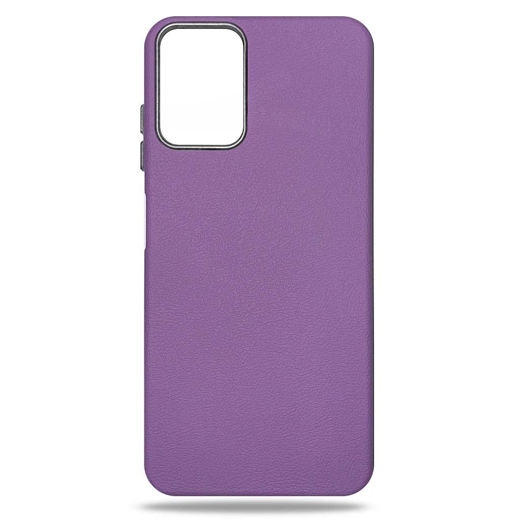 Чехол-накладка Victoria зам.кожа для Samsung A15 фиолетовый (BMCase ACS79490)