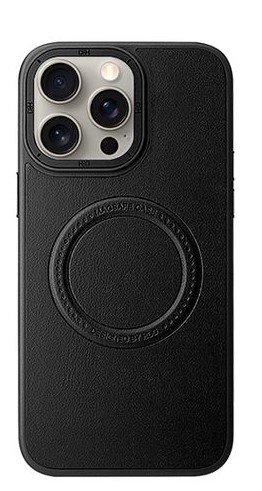 Чехол HDD Creative Stylish Magsafe эко кожа для iPhone 15 Pro черный (BMCase ACS79326)