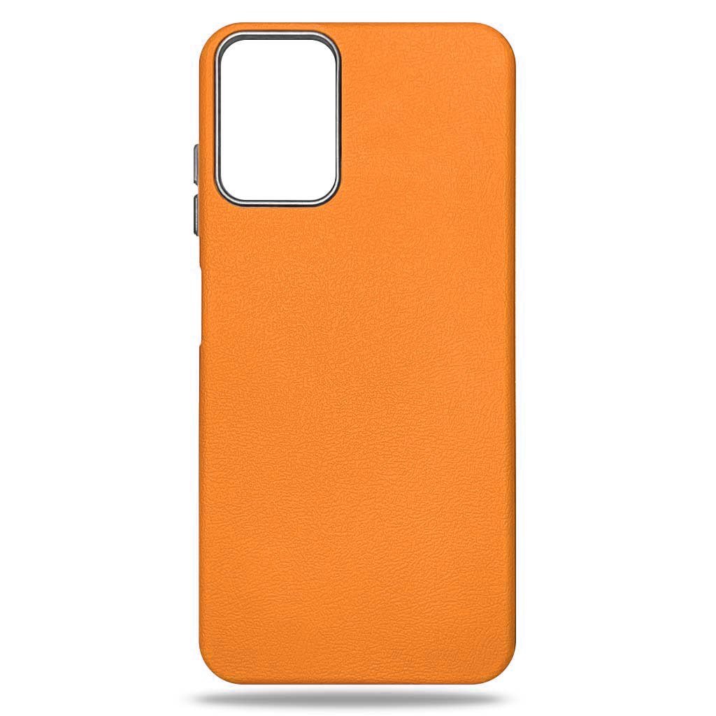 Чехол-накладка Victoria зам.кожа для iPhone 17 Pro Max (6.9") 2025 оранжевый (BMCase ACS82901)