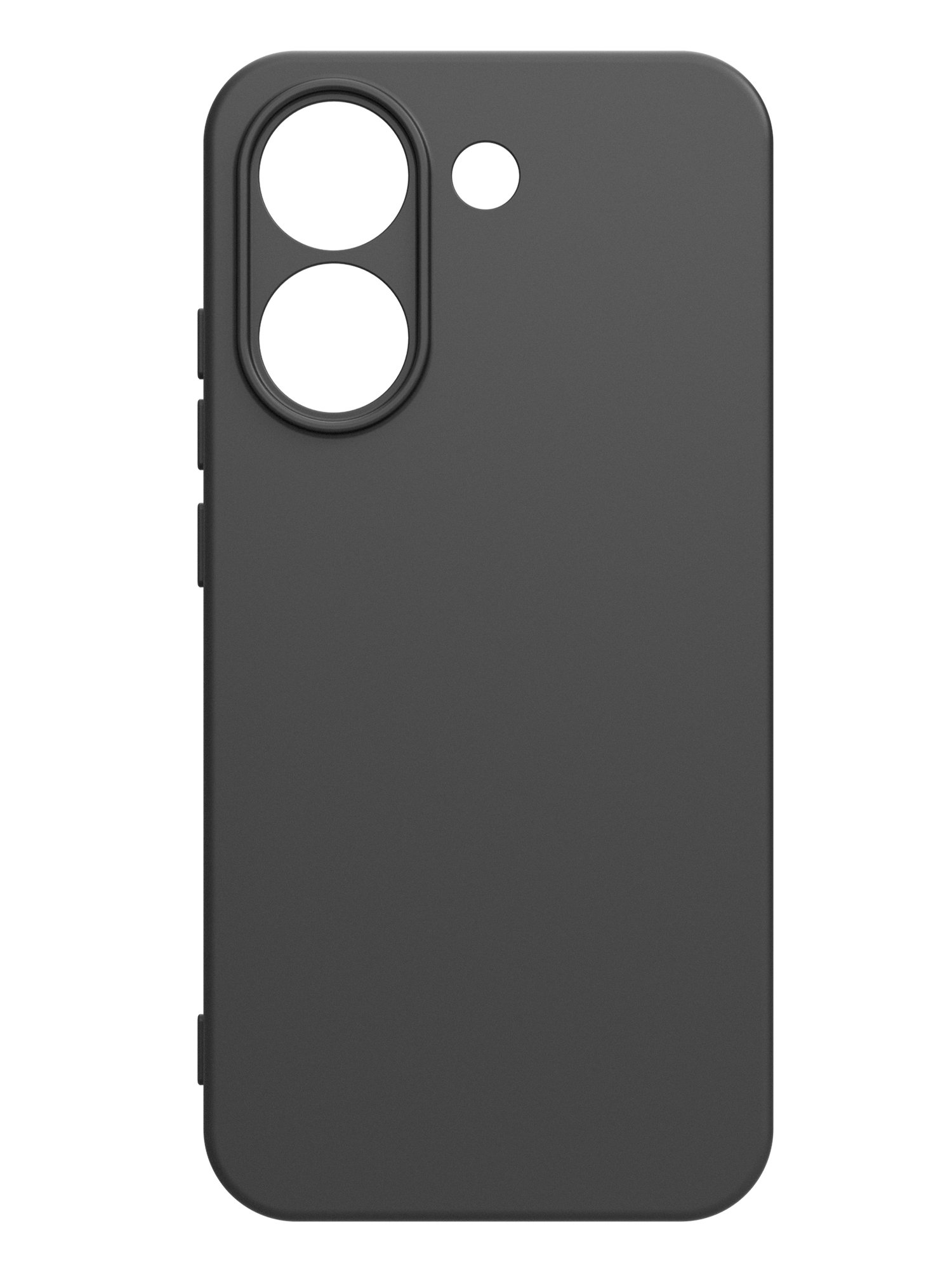 Чехол Silicone Case матовый для Xiaomi POCO X8 Pro 5G черный