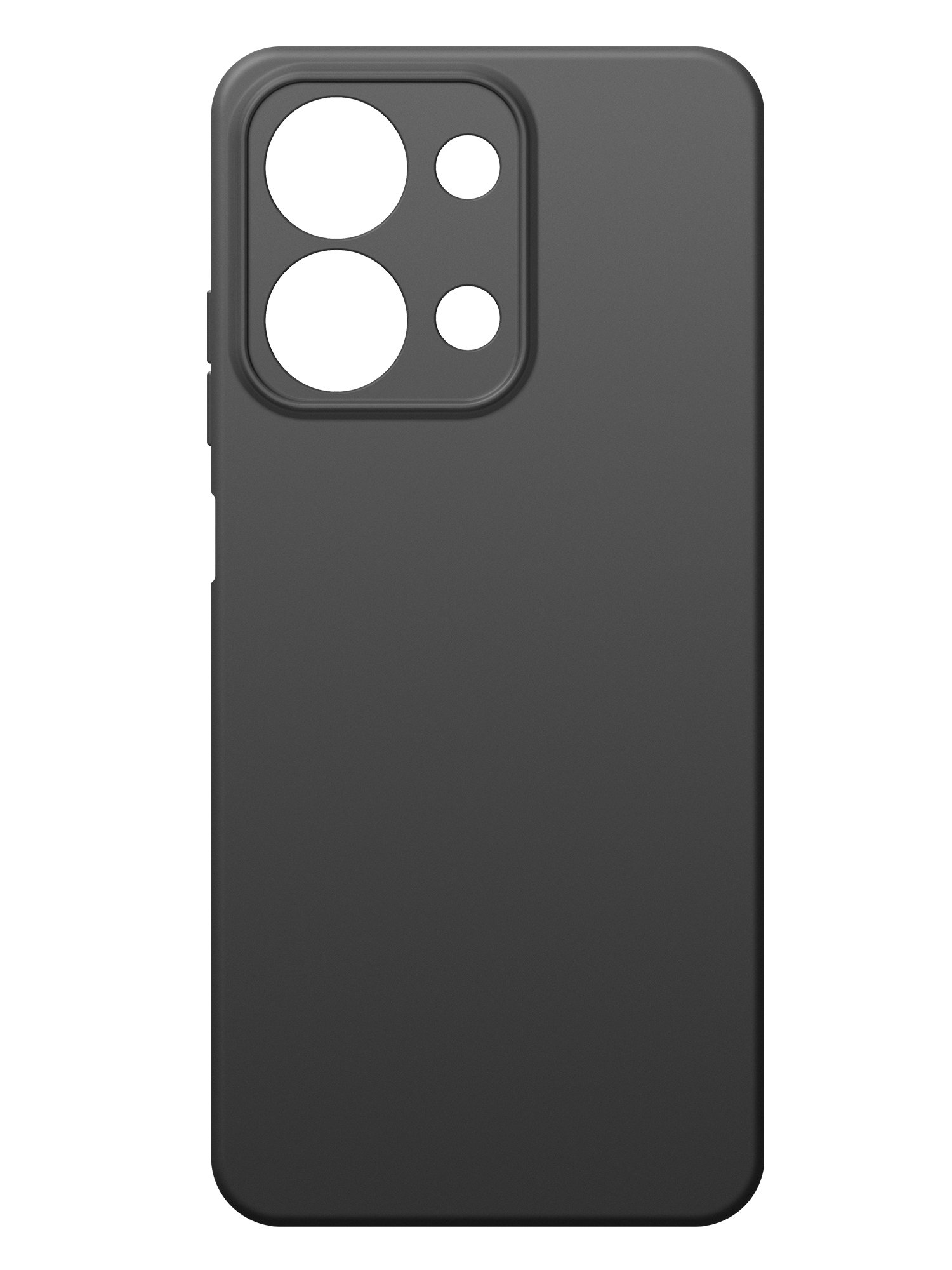 Чехол Silicone Case матовый для Xiaomi Redmi 15C/ POCO C85 4G черный