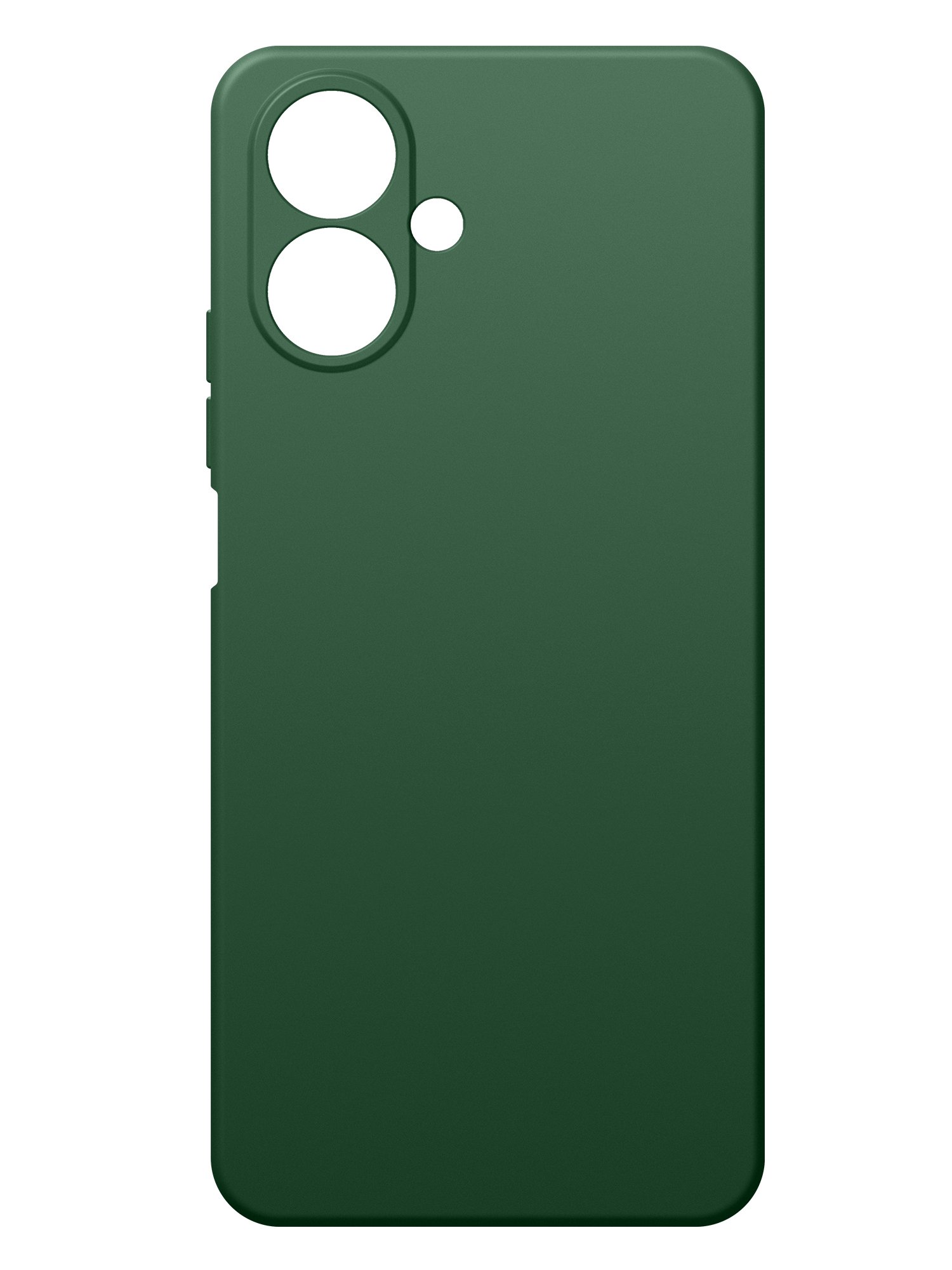 Чехол Silicone Case матовый для Tecno Spark Go 2 зеленый опал