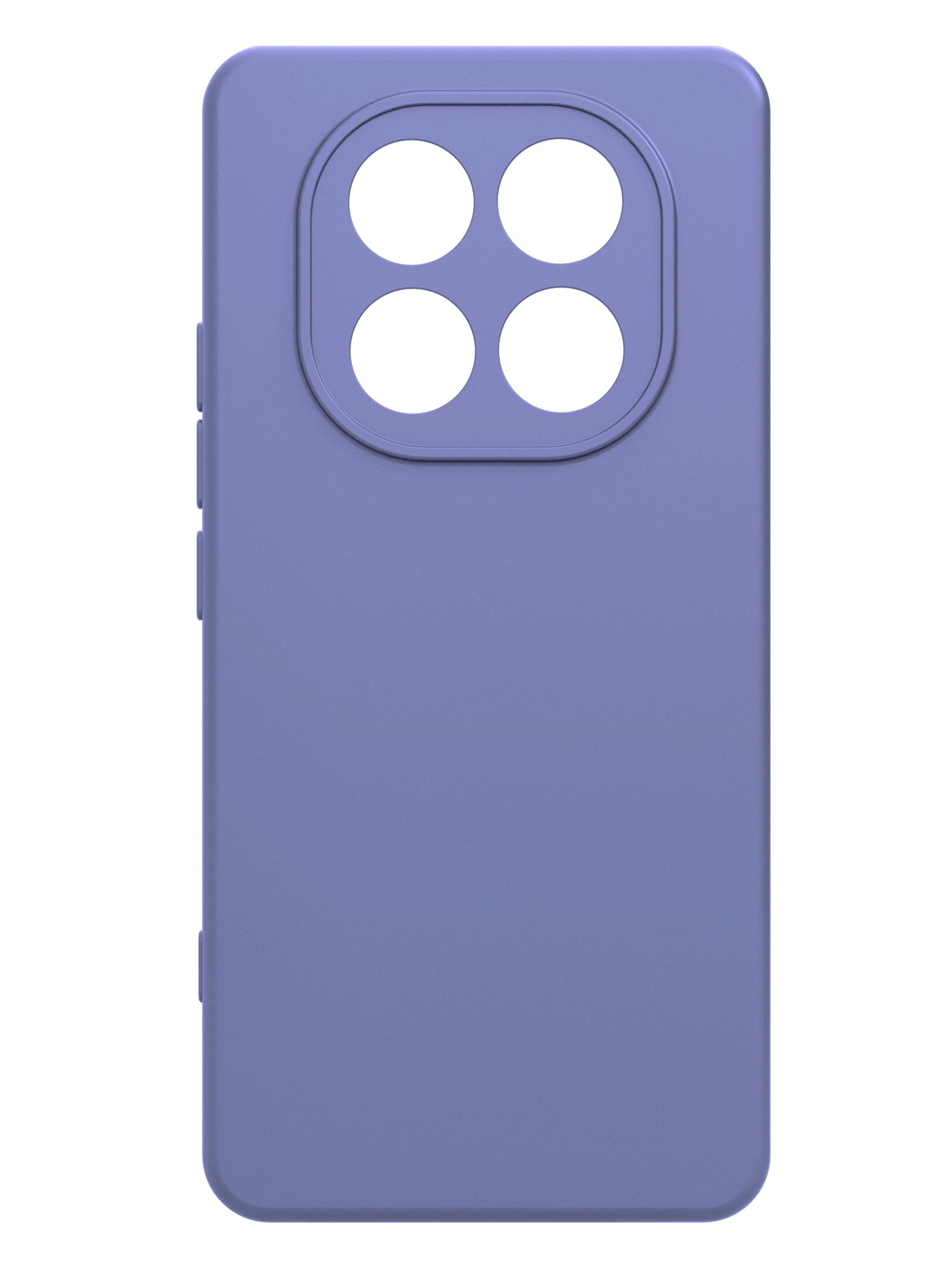 Чехол Silicone Case матовый для Xiaomi Redmi Note 15 4G лавандовый
