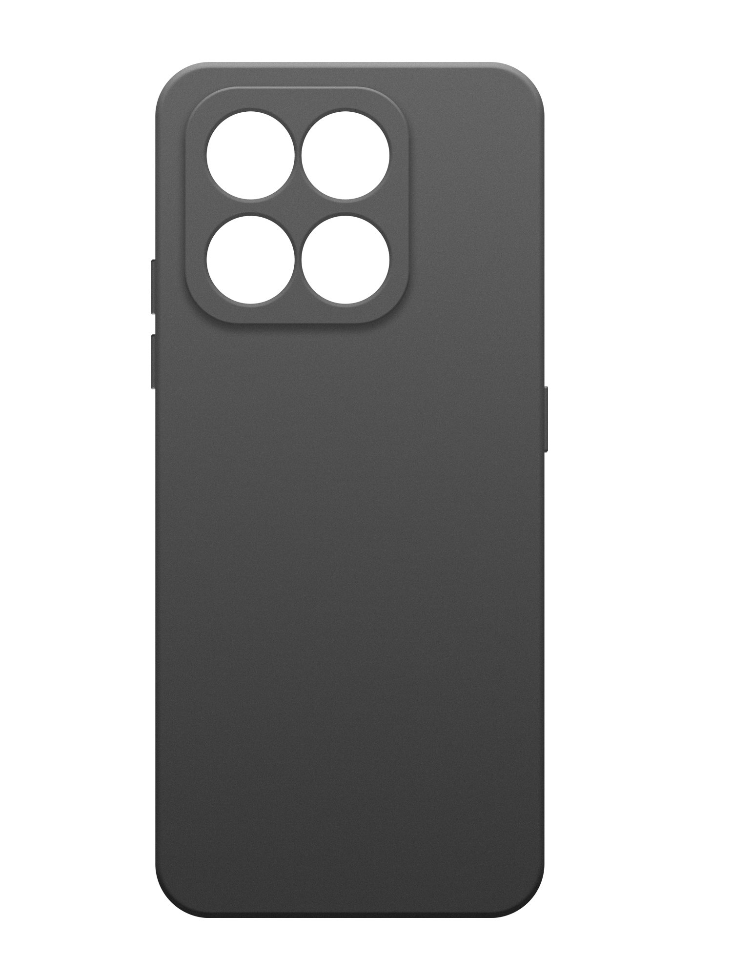 Чехол Silicone Case матовый для Honor X7d черный