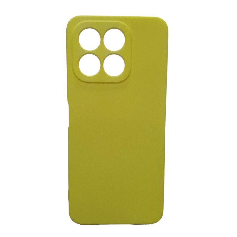 Накладка силиконовая soft touch 2mm для Xiaomi 12 желтый (Brauffen-Earldom 00-00046879)