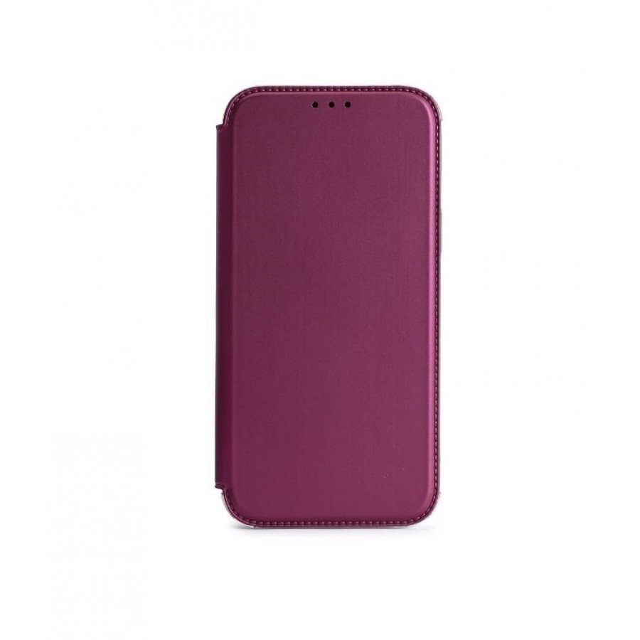 Чехол книга на силиконовой основе и магните для Samsung Galaxy S23 Plus Book с округленными краями бордовый (Brauffen-Earldom 00-00052629)