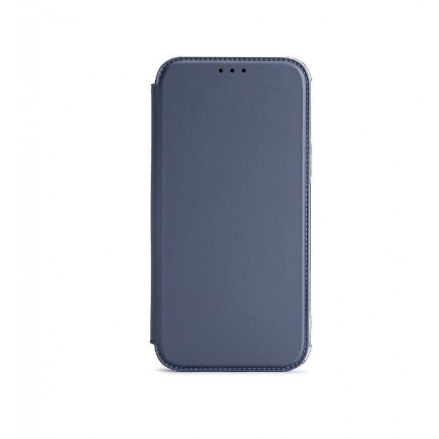 Чехол книга ультратонкий (силиконовая основа/защита камеры) для Xiaomi Redmi Note 11 Pro 5G серебряный (Brauffen-Earldom 00-00047684)