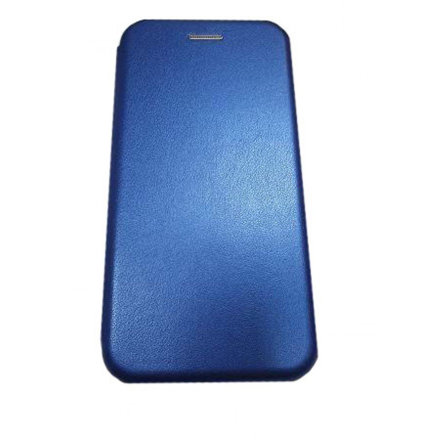 Чехол книга на силиконовой основе и магните для Samsung Galaxy A54 5G Book с округленными краями синий (Brauffen-Earldom 00-00053412)