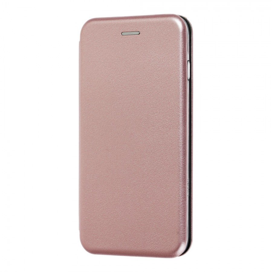Чехол книга на силиконовой основе и магните для Realme C20/C11 (2021) Book с округленными краями розовый (Brauffen-Earldom 00-00051026)