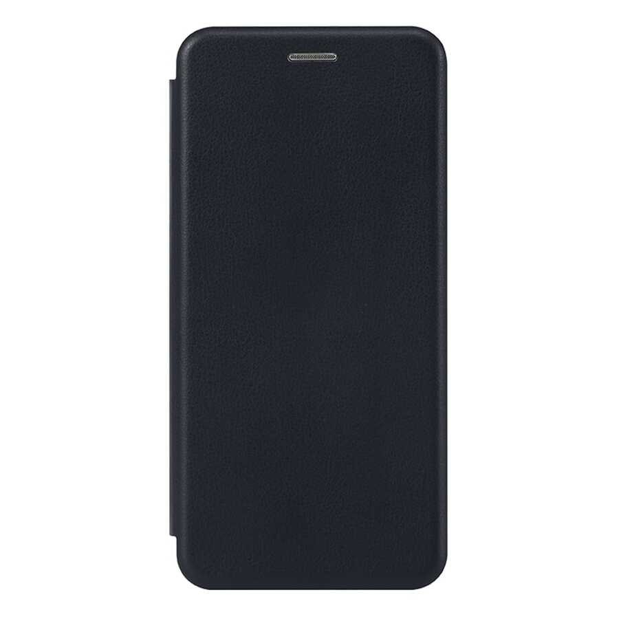 Чехол книга на силиконовой основе и магните для Xiaomi Redmi Note 15 4G Book с округленными краями черный (Brauffen-Earldom 00-00061419)