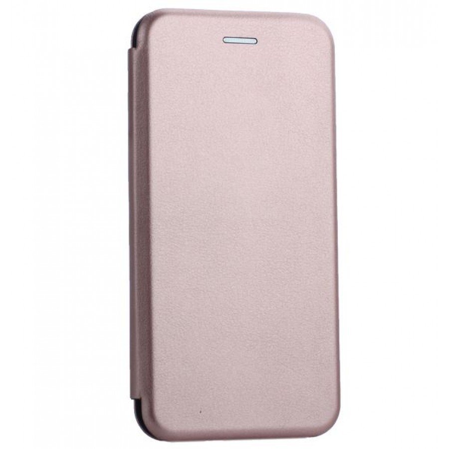Чехол книга на силиконовой основе и магните для Samsung Galaxy A13 4G Book с округленными краями розовый (Brauffen-Earldom 00-00049767)
