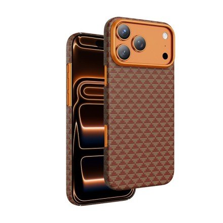 Накладка Keephone KPKLPR17PMOR Kevlar Paris MagSnap для i-Phone 17 Pro Max коричневый