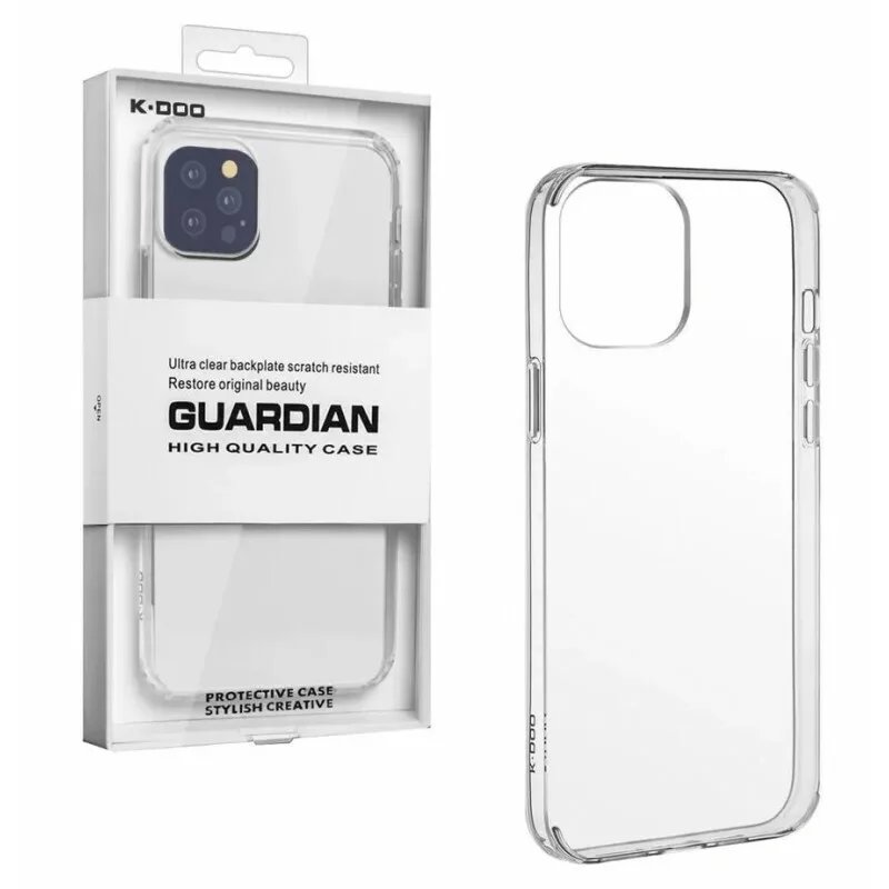 Чехол K-DOO Guardian IP 15 (6.1 2 lenses) clear